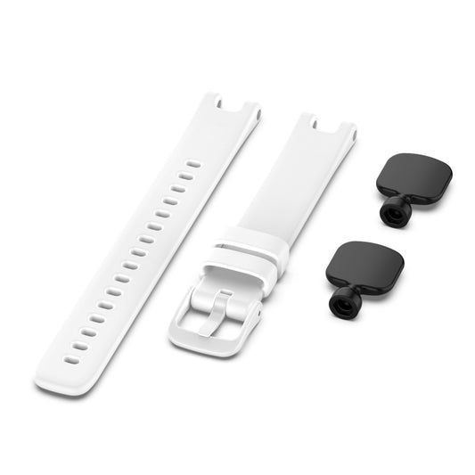For Garmin Lily Silicone Watch Band with Dismantling Tools(White) by buy2fix