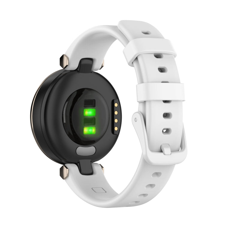 For Garmin Lily Silicone Watch Band with Dismantling Tools(White) - Watch Bands by buy2fix | Online Shopping UK | buy2fix