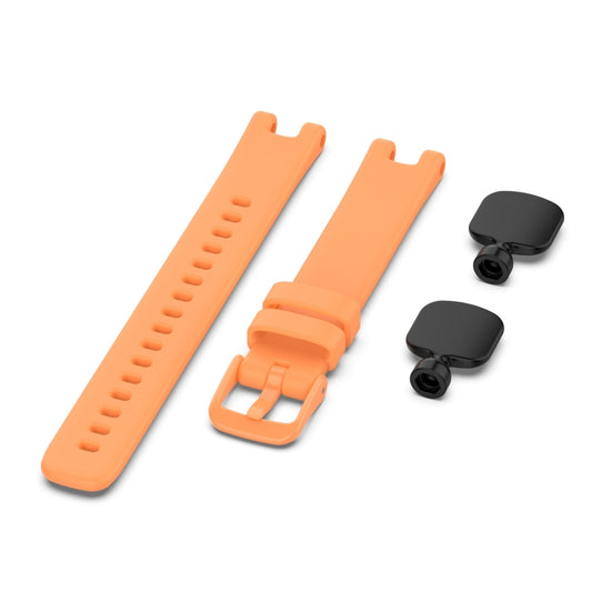 For Garmin Lily Silicone Watch Band with Dismantling Tools(Orange) by buy2fix