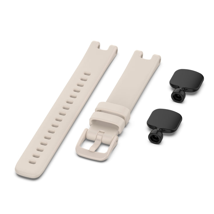 For Garmin Lily Silicone Watch Band with Dismantling Tools(Grey) - Watch Bands by buy2fix | Online Shopping UK | buy2fix