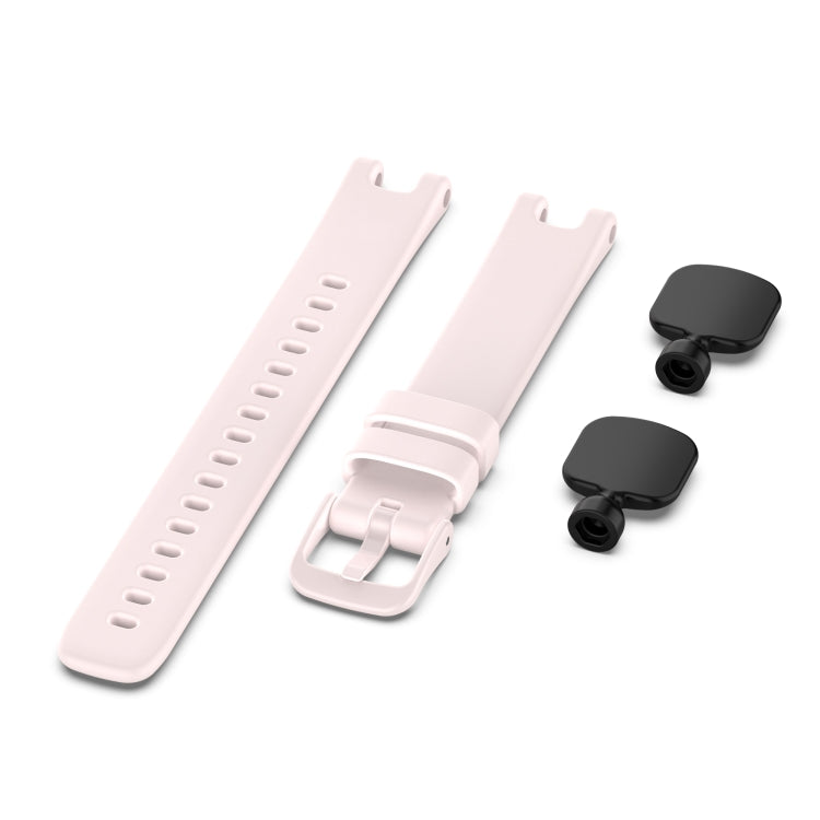 For Garmin Lily Silicone Watch Band with Dismantling Tools(Pink) - Watch Bands by buy2fix | Online Shopping UK | buy2fix