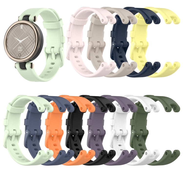 For Garmin Lily Silicone Watch Band with Dismantling Tools(Grey) - Watch Bands by buy2fix | Online Shopping UK | buy2fix