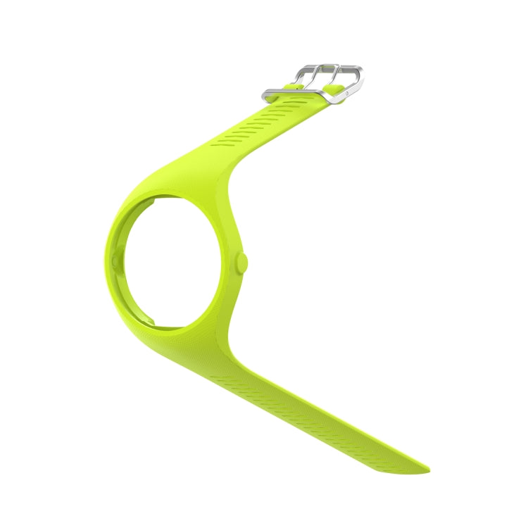 For POLAR M200 Texture Silicone Watch Band, One Size(Green) - by buy2fix | Online Shopping UK | buy2fix