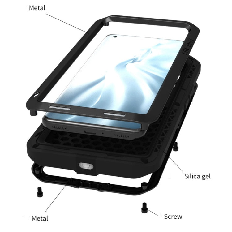 For Xiaomi Mi 11 LOVE MEI Metal Shockproof Waterproof Dustproof Protective Case without Glass(White) - Xiaomi Cases by buy2fix | Online Shopping UK | buy2fix
