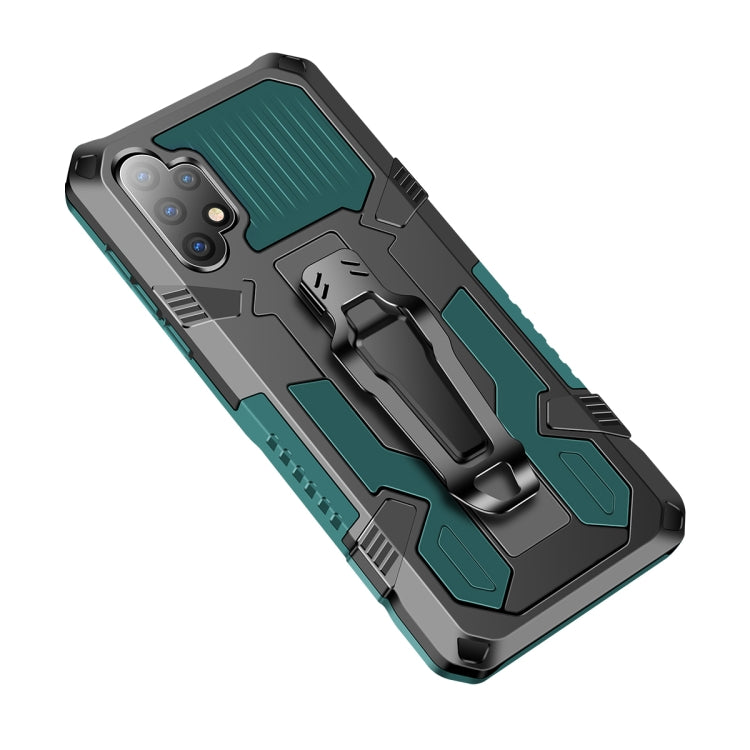 For Samsung Galaxy A32 4G Armor Warrior Shockproof PC + TPU Protective Case(Army Green) - Galaxy Phone Cases by buy2fix | Online Shopping UK | buy2fix