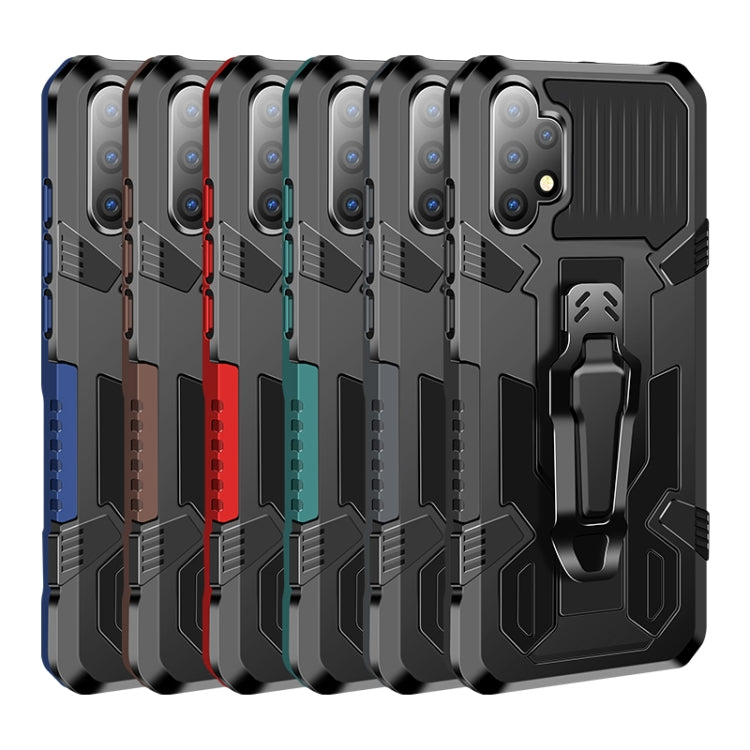 For Samsung Galaxy A32 4G Armor Warrior Shockproof PC + TPU Protective Case(Army Green) - Galaxy Phone Cases by buy2fix | Online Shopping UK | buy2fix
