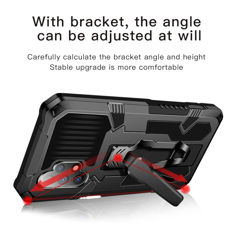 For OPPO Realme 8 / 8 Pro Armor Warrior Shockproof PC + TPU Protective Case(Coffee) - Realme Cases by buy2fix | Online Shopping UK | buy2fix