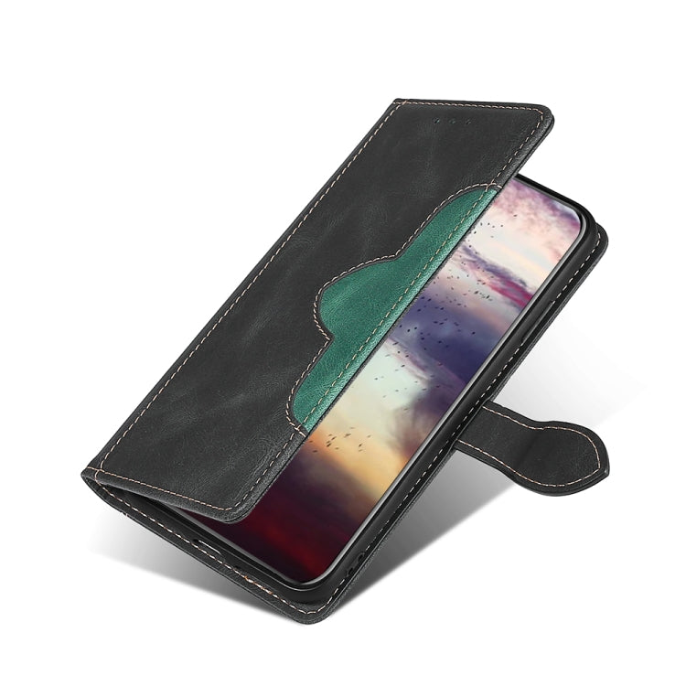 For Xiaomi Pocophone F1 Stitching Skin Feel Magnetic Buckle Horizontal Flip PU Leather Case with Holder & Card Slots & Wallet(Black) - Xiaomi Cases by buy2fix | Online Shopping UK | buy2fix