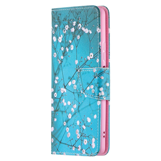 For Xiaomi Redmi Note 10 Pro Colored Drawing Pattern Horizontal Flip Leather Case with Holder & Card Slots & Wallet(Plum Blossom) by buy2fix