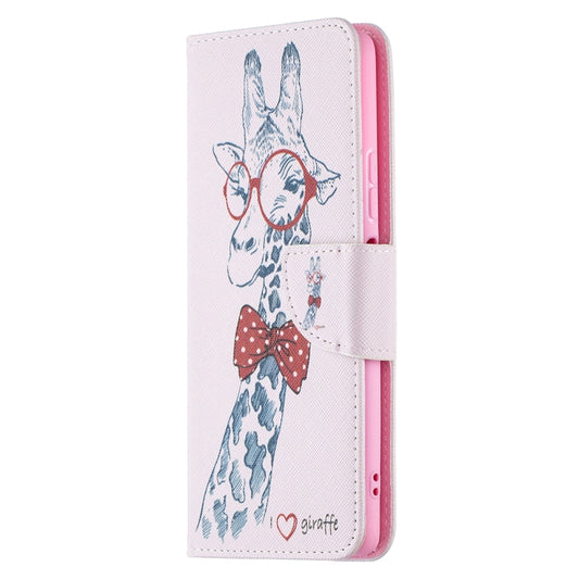 For Xiaomi Redmi Note 10 Pro Colored Drawing Pattern Horizontal Flip Leather Case with Holder & Card Slots & Wallet(Deer) by buy2fix