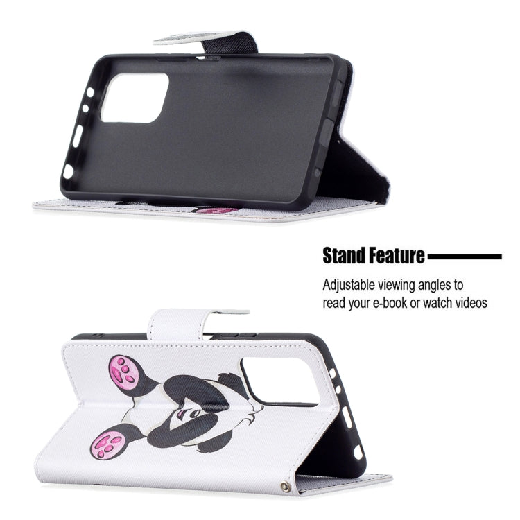 For Xiaomi Redmi Note 10 Pro Colored Drawing Pattern Horizontal Flip Leather Case with Holder & Card Slots & Wallet(Panda) - Xiaomi Cases by buy2fix | Online Shopping UK | buy2fix