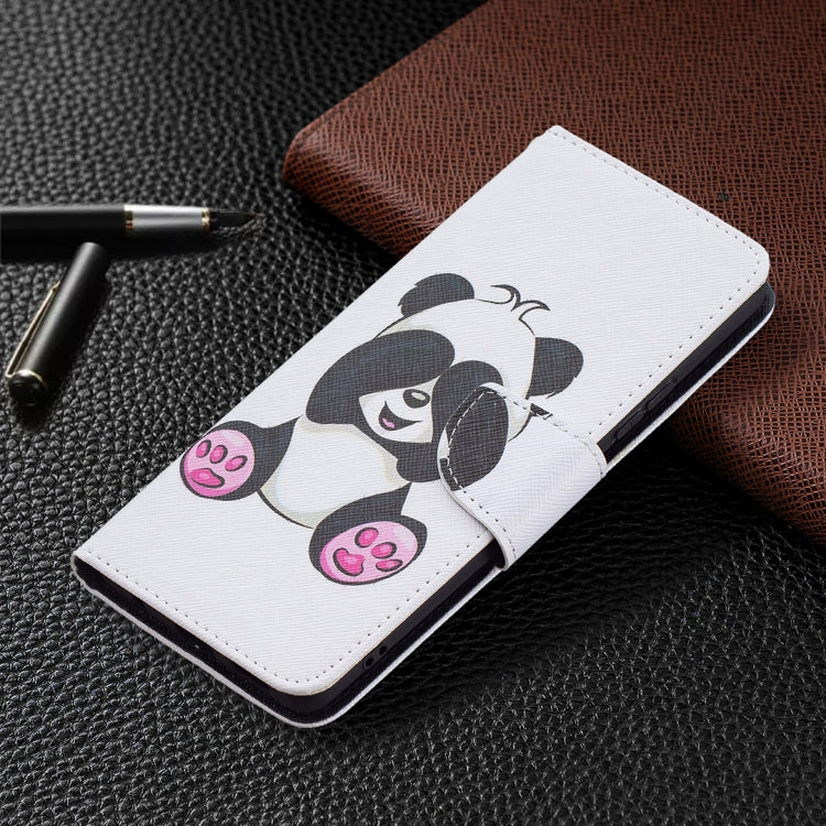 For Xiaomi Redmi Note 10 Pro Colored Drawing Pattern Horizontal Flip Leather Case with Holder & Card Slots & Wallet(Panda) - Xiaomi Cases by buy2fix | Online Shopping UK | buy2fix