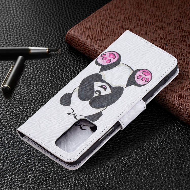 For Xiaomi Redmi Note 10 Pro Colored Drawing Pattern Horizontal Flip Leather Case with Holder & Card Slots & Wallet(Panda) - Xiaomi Cases by buy2fix | Online Shopping UK | buy2fix