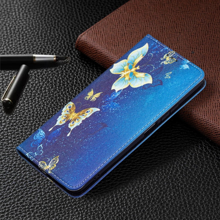 For Xiaomi Mi 11i / Poco F3 / Redmi K40 Colored Drawing Pattern Invisible Magnetic Horizontal Flip PU Leather Case with Holder & Card Slots & Wallet(Kingdee) by buy2fix