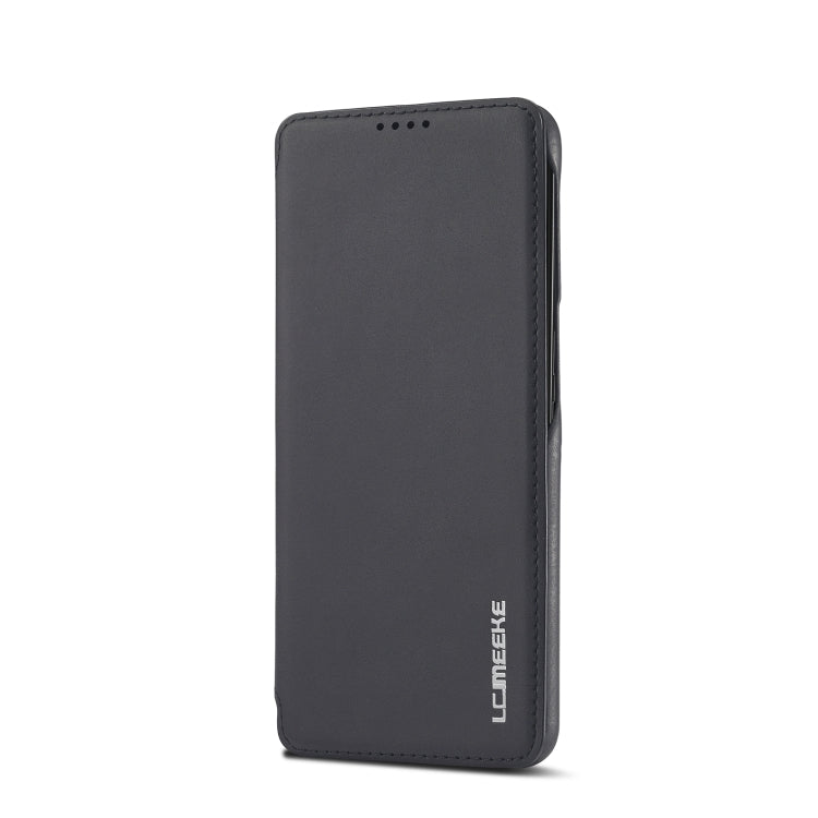 For Samsung Galaxy S21 FE LC.IMEEKE Hon Ancient Series Horizontal Flip Leather Case with Holder & Card Slot(Black) - Galaxy Phone Cases by LC.IMEEKE | Online Shopping UK | buy2fix