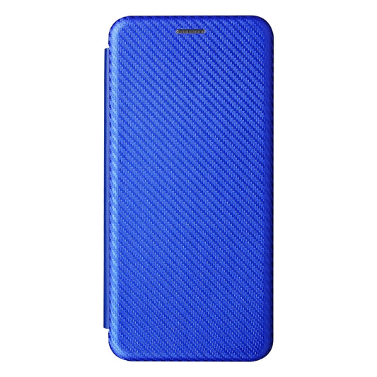 For Motorola Moto G50 Carbon Fiber Texture Horizontal Flip TPU + PC + PU Leather Case with Card Slot(Blue) by buy2fix
