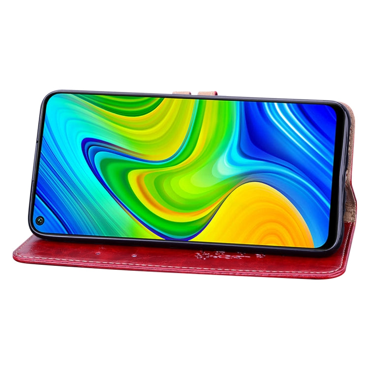 For Xiaomi Mi 10T Pro 5G Business Style Oil Wax Texture Horizontal Flip Leather Case with Holder & Card Slots & Wallet(Red) - Xiaomi Cases by buy2fix | Online Shopping UK | buy2fix