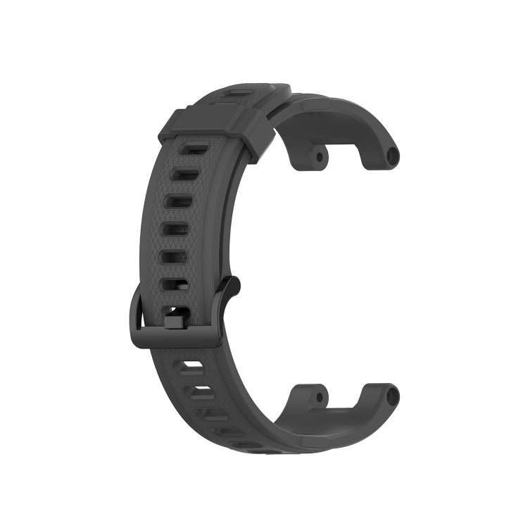 For Amazfit T-Rex Pro / Amazfit T-Rex Silicone Watch Band with Dismantling Tools, One Size(Dark Grey) - Watch Bands by buy2fix | Online Shopping UK | buy2fix