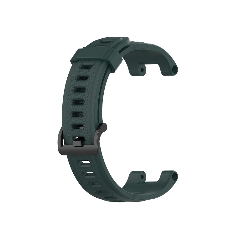 For Amazfit T-Rex Pro / Amazfit T-Rex Silicone Watch Band with Dismantling Tools, One Size(Olive Green) - Watch Bands by buy2fix | Online Shopping UK | buy2fix