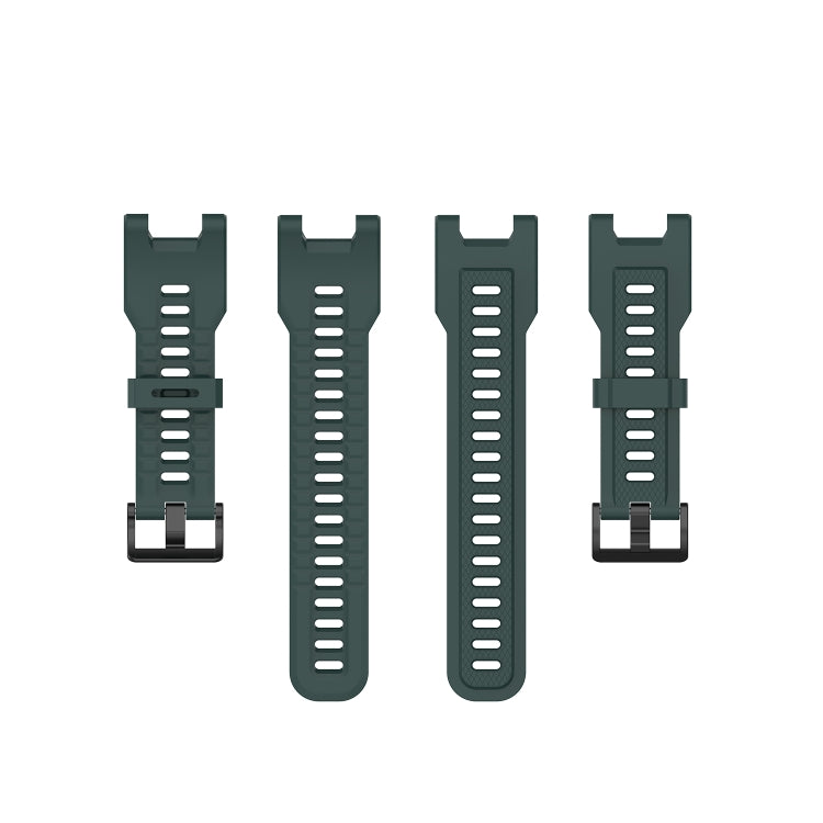 For Amazfit T-Rex Pro / Amazfit T-Rex Silicone Watch Band with Dismantling Tools, One Size(Olive Green) - Watch Bands by buy2fix | Online Shopping UK | buy2fix