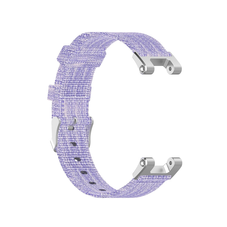 For Amazfit T-Rex Pro / Amazfit T-Rex Nylon Canvas Watch Band with Dismantling Tools, One Size(Purple) - Watch Bands by buy2fix | Online Shopping UK | buy2fix