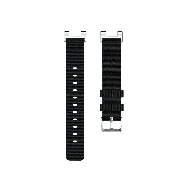 For Amazfit T-Rex Pro / Amazfit T-Rex Nylon Canvas Watch Band with Dismantling Tools, One Size(Black) - Watch Bands by buy2fix | Online Shopping UK | buy2fix
