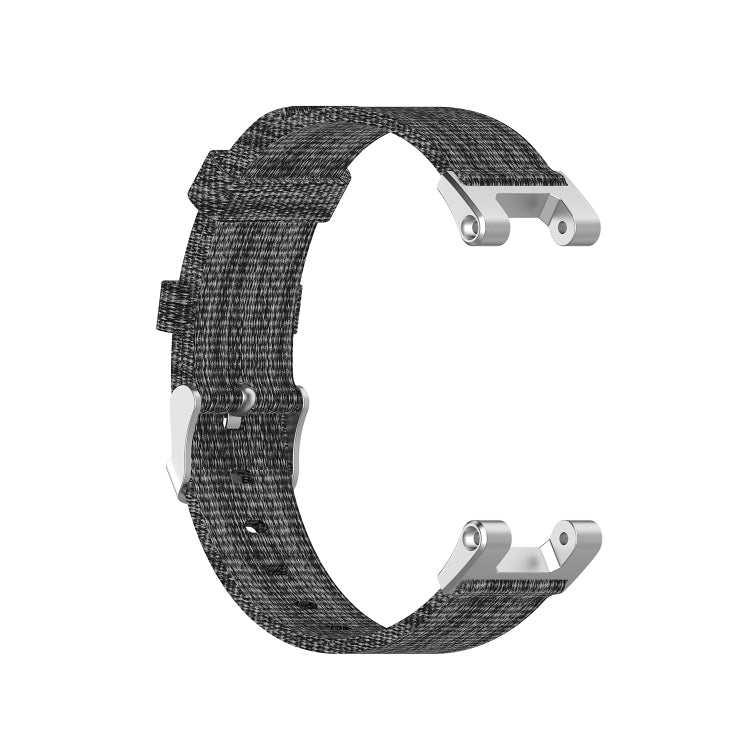 For Amazfit T-Rex Pro / Amazfit T-Rex Nylon Canvas Watch Band with Dismantling Tools, One Size(Grey) - Watch Bands by buy2fix | Online Shopping UK | buy2fix