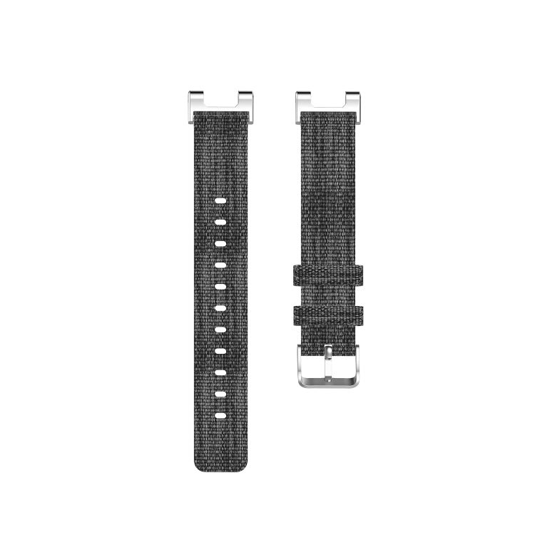 For Amazfit T-Rex Pro / Amazfit T-Rex Nylon Canvas Watch Band with Dismantling Tools, One Size(Grey) - Watch Bands by buy2fix | Online Shopping UK | buy2fix