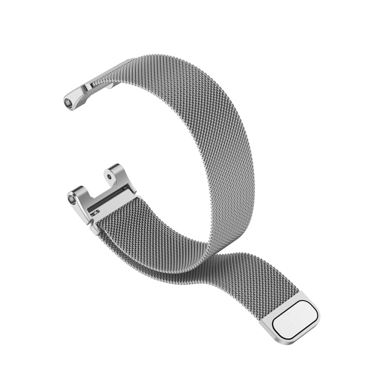 For Amazfit T-Rex Pro / Amazfit T-Rex Milanese Magnetic Metal Watch Band(Silver) - Watch Bands by buy2fix | Online Shopping UK | buy2fix