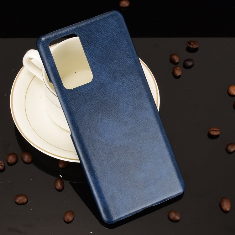 For Xiaomi Redmi Note 10 Pro (India version) / Note 10 Pro Max Shockproof Litchi Texture PC + PU Case(Blue) - Xiaomi Cases by buy2fix | Online Shopping UK | buy2fix