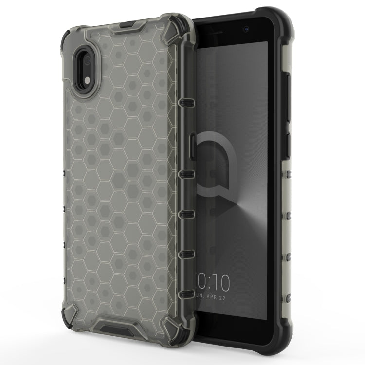 For Alcatel 1B (2020) Shockproof Honeycomb PC + TPU Case(Black) - Alcatel Cases by buy2fix | Online Shopping UK | buy2fix