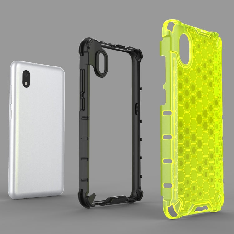 For Alcatel 1B (2020) Shockproof Honeycomb PC + TPU Case(Black) - Alcatel Cases by buy2fix | Online Shopping UK | buy2fix