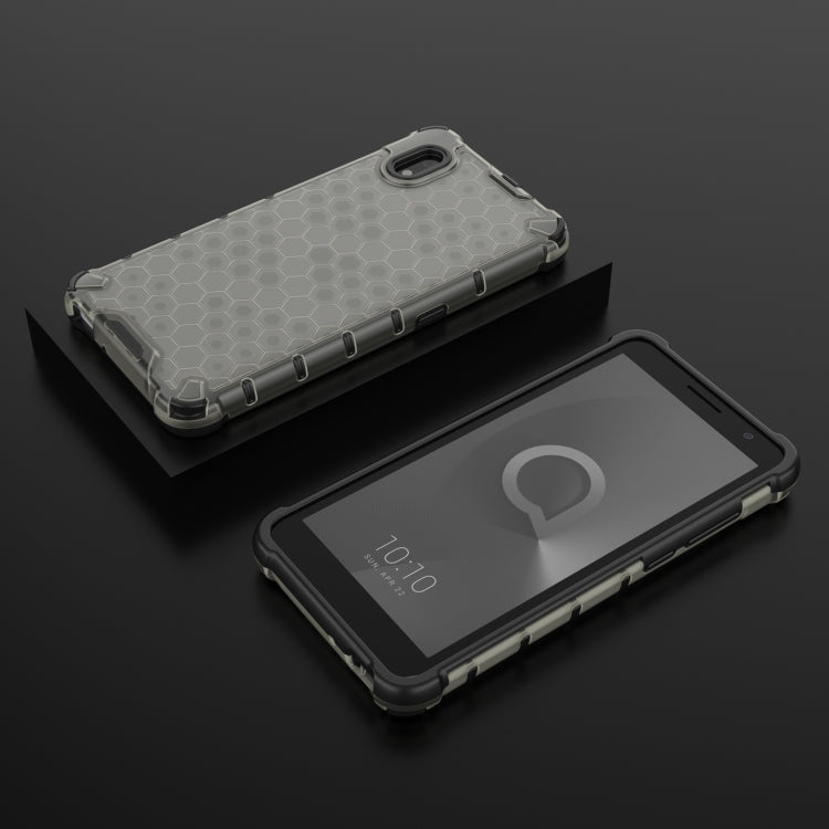 For Alcatel 1B (2020) Shockproof Honeycomb PC + TPU Case(Black) - Alcatel Cases by buy2fix | Online Shopping UK | buy2fix