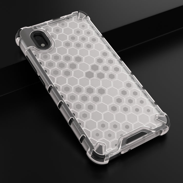 For Alcatel 1B (2020) Shockproof Honeycomb PC + TPU Case(White) by buy2fix