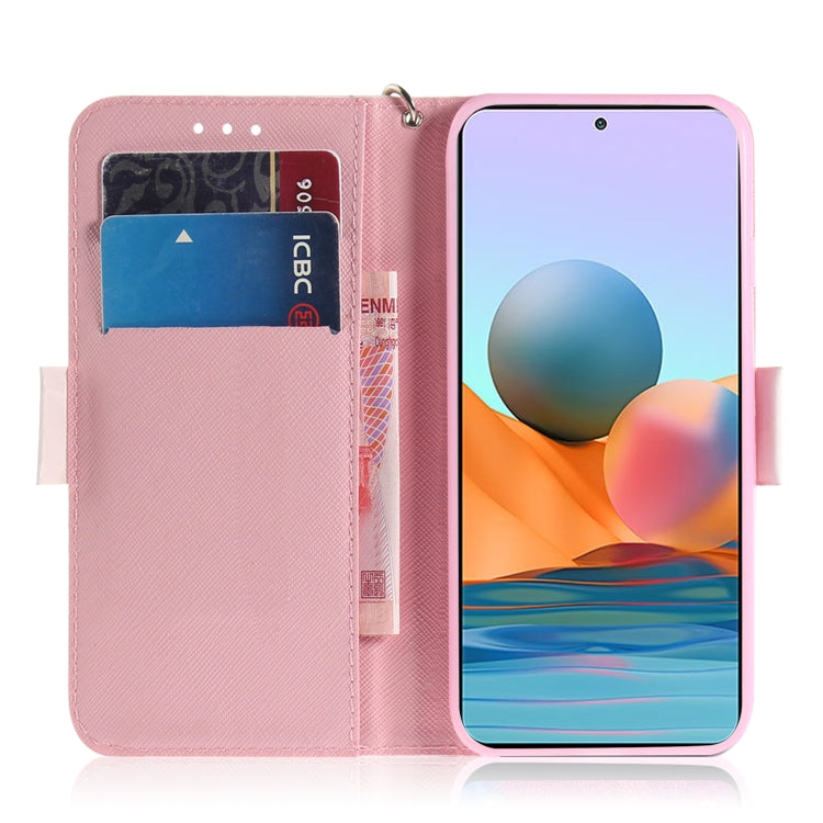 For Xiaomi Redmi Note 10 Pro 3D Painted Pattern Magnetic Attraction Horizontal Flip Leather Case with Holder & Card Slot & Wallet & Lanyard(Black White Cat) - Xiaomi Cases by buy2fix | Online Shopping UK | buy2fix