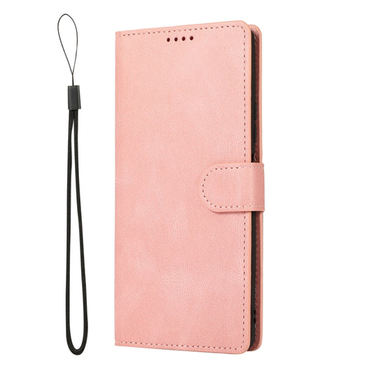 For Xiaomi Redmi Note 10 Pro Fantasy Classic Skin-feel Calfskin Texture Magnetic Buckle Horizontal Flip PU Leather Case with Holder & Card Slot & Wallet(Rose Gold) by buy2fix