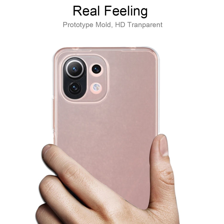 For Xiaomi Mi 11 Lite 0.75mm Ultra-thin Transparent TPU Soft Protective Case - Xiaomi Cases by buy2fix | Online Shopping UK | buy2fix
