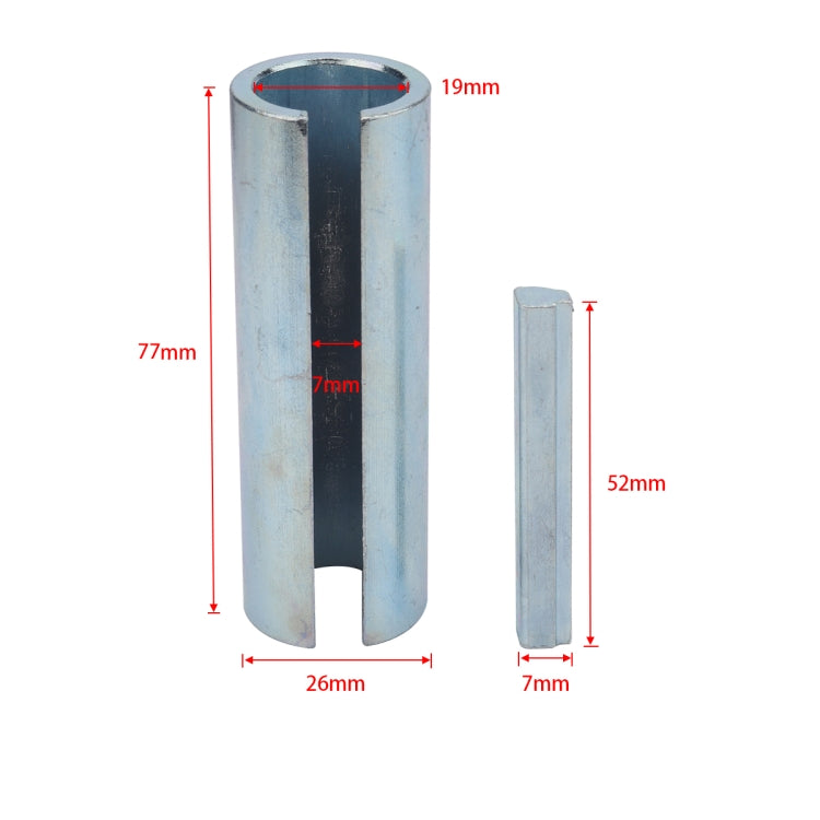 A5169 3/4~1 inch Car Engine Pulley Crankshaft Sleeve Adapter - Engine Fittings by buy2fix | Online Shopping UK | buy2fix