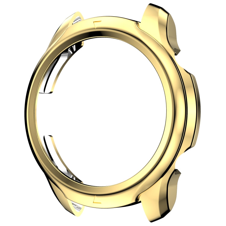For TicWatch Pro 3 TPU Electroplating Frame Protective Case(Gold) - Watch Case by buy2fix | Online Shopping UK | buy2fix