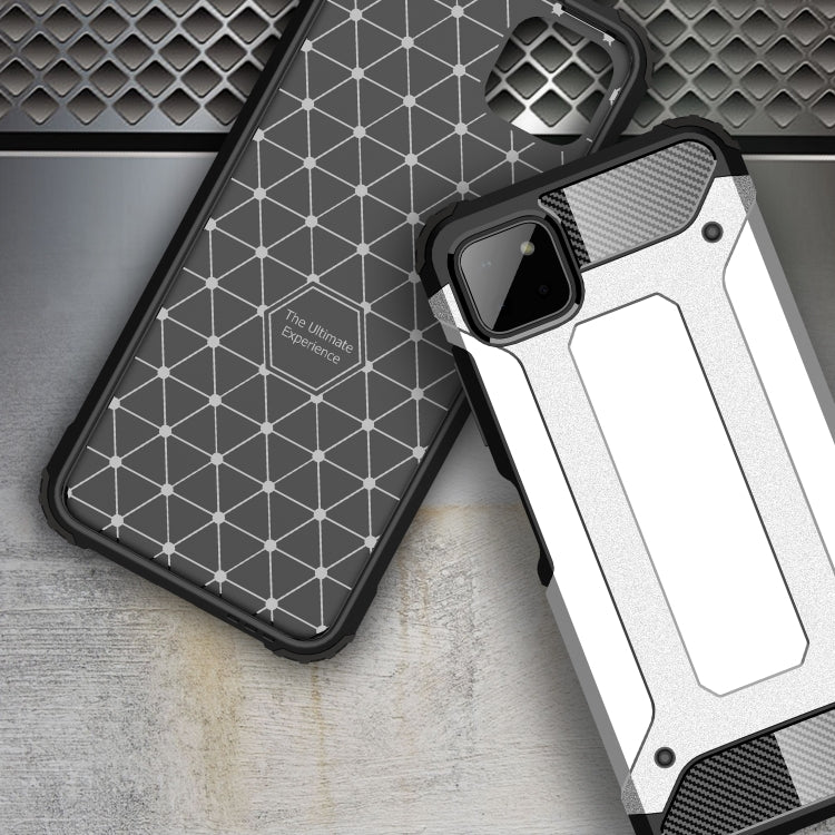 For Samsung Galaxy A22 5G Magic Armor TPU + PC Combination Case (Grey) by buy2fix