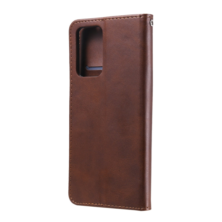 For Xiaomi Redmi Note 10 Pro / 10 Pro Max Fashion Calf Texture Zipper Horizontal Flip Leather Case with Stand & Card Slots & Wallet(Brown) - Xiaomi Cases by buy2fix | Online Shopping UK | buy2fix