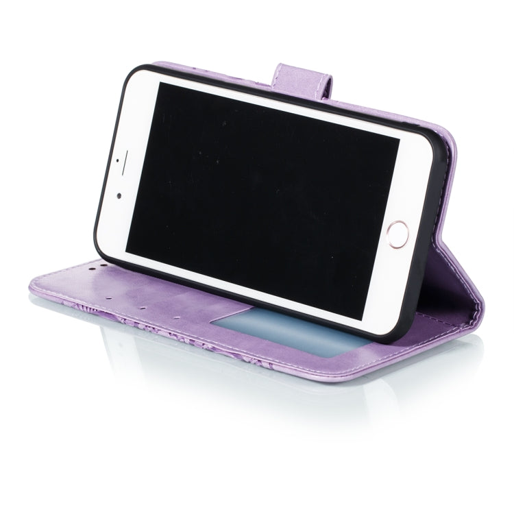 For Xiaomi Mi 11 Lite Mandala Embossing Pattern Horizontal Flip PU Leather Case with Holder & Card Slots & Wallet & Lanyard(Purple) - Xiaomi Cases by buy2fix | Online Shopping UK | buy2fix