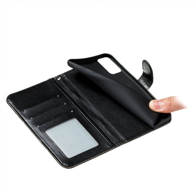 For Xiaomi Redmi Note 10 5G Mandala Embossing Pattern Horizontal Flip PU Leather Case with Holder & Card Slots & Wallet & Lanyard(Black) - Xiaomi Cases by buy2fix | Online Shopping UK | buy2fix