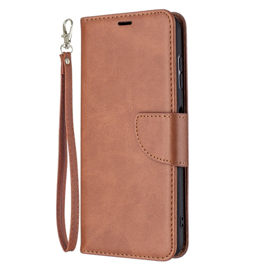 For Nokia G20 / G10 Retro Lambskin Texture Pure Color Horizontal Flip PU Leather Case with Holder & Card Slots & Wallet & Lanyard(Brown) by buy2fix