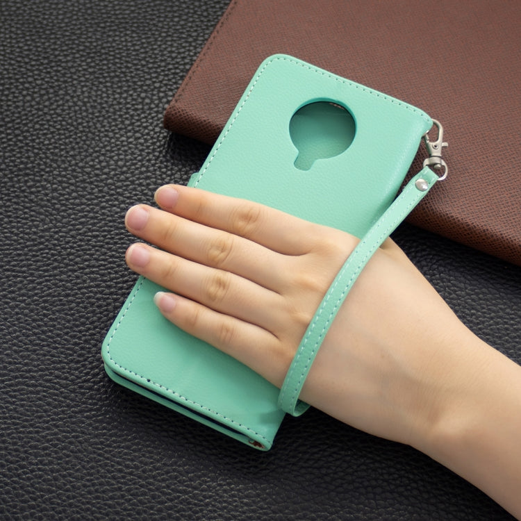 For Nokia G20 / G10 Litchi Texture Pure Color Horizontal Flip Leather Case with Holder & Card Slots & Wallet & Lanyard(Green) by buy2fix