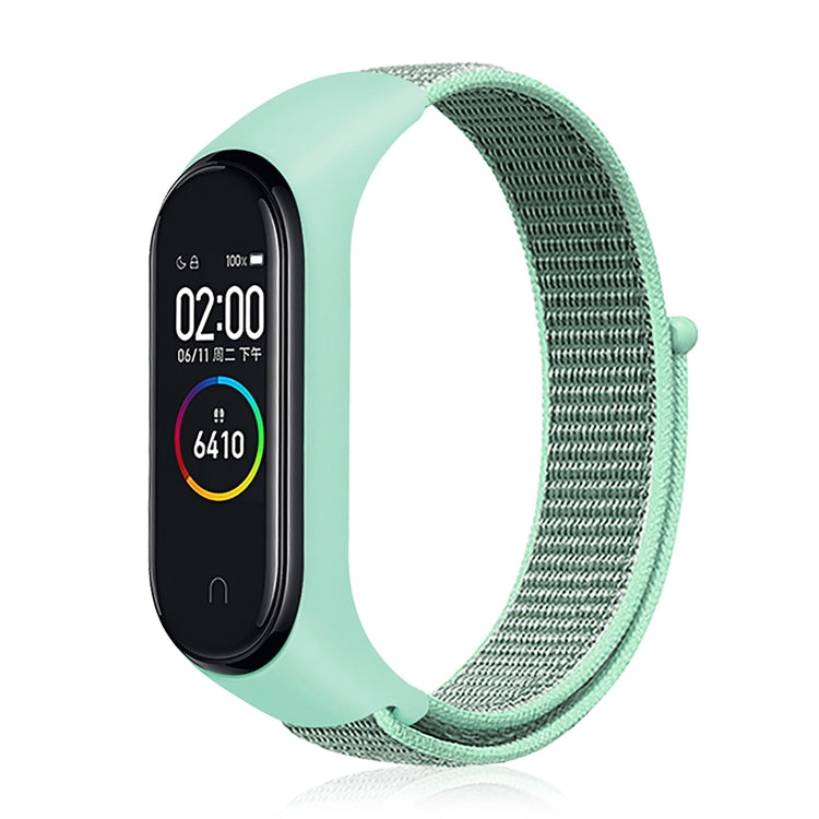For Xiaomi Mi Band 6 Nylon Weave Watch Bands(Blue Sea) - Watch Bands by buy2fix | Online Shopping UK | buy2fix