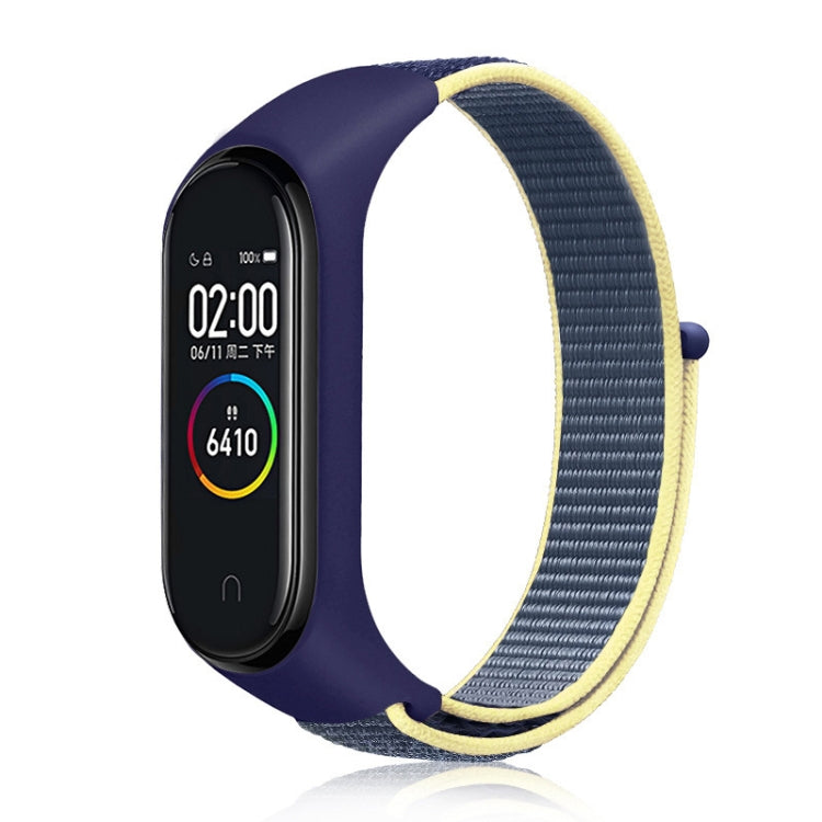 For Xiaomi Mi Band 6 Nylon Weave Watch Bands(Ice Cyan) - Watch Bands by buy2fix | Online Shopping UK | buy2fix