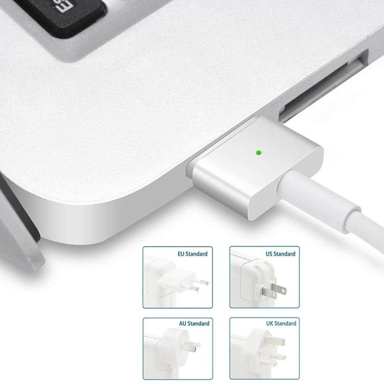 A1435 60W 16.5V 3.65A 5 Pin MagSafe 2 Power Adapter for MacBook, Cable Length: 1.6m, UK Plug - Cable & Adapter by buy2fix | Online Shopping UK | buy2fix
