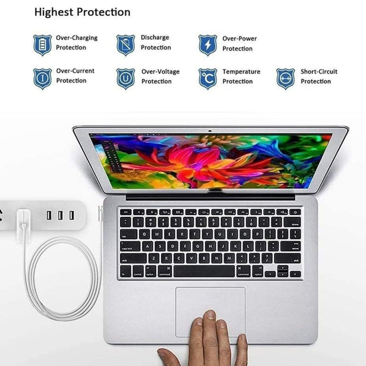 A1435 60W 16.5V 3.65A 5 Pin MagSafe 2 Power Adapter for MacBook, Cable Length: 1.6m, UK Plug - Cable & Adapter by buy2fix | Online Shopping UK | buy2fix