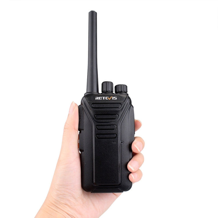 RETEVIS RT27 2W US Frequency 462.5500MHz-467.7125MHz 22CHS FRS Two Way Radio Handheld Walkie Talkie, US Plug(Black) by RETEVIS